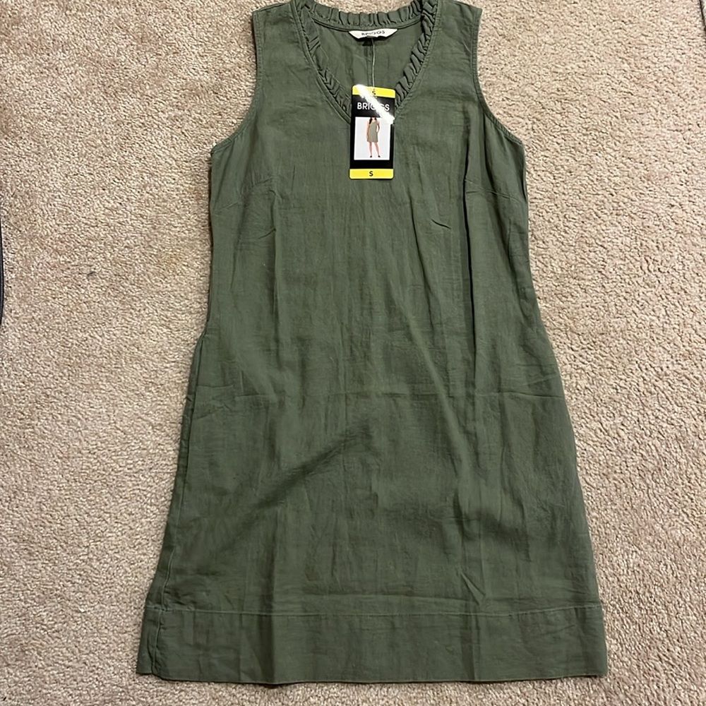 Green Dress with Pockets
